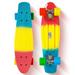 LIEAGLE Skateboard 22 Beginner Complete Skateboard Retro Mini Cruiser Skateboard Gift for Boys and Girls Multi-color