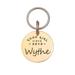 Anavia Stainless Steel Double Sided Round Name - Birth Year & Good Girl Boy Engraved Dog & Cat ID Tag Gold S