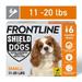 FRONTLINEÂ® Shield for Dogs Flea & Tick Treatment Small Dog 11-20 lbs Orange Box 6ct