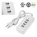 USB Charger Hub Multi Port USB Charger Desktop 4 USB Charger Station Phone Mount Charge Fast for iPhone iPad Samsung Tablet Bluetooth Speakers Powerbank HTC LG Sony Google Nexus and More