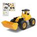 Construction Truck 5 IN 1 DIY 71pcs Engineering Tractor Build your own kit construction Toy Vehicle Bulldozer Cowcatcher Cement Roller Truck crane Lift truck