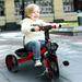Children Tricycle Kid s Tricycle Push Tricycle Toddler Trike 3 Wheel Balance Bicycle 3 Wheel Pedal Bike Outdoor Toddler Tricycle For 10 Month And Up Play Sports Activity Ride With 2 Storage Basket