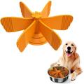 Spiral Slow Feeder Insert with Strong Suction Cup for Dog Bowl Turning a Dog Bowl into a Slow Feeder Bowl to Slow Down Eating