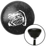 White Big Grin Meme Black Retro Metal Flake Shift Knob with M16 x 1.5 Insert Auto Brody