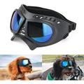 NAMSAN Dog Goggles Large Small-Medium Dog UV Sunglasses Windproof Snowproof Soft Frame Glasses for Long Snout Dogs Eyes Protection