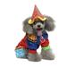 Dog Halloween Costume with Hat Clown