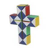 Gpoty 24 Wedges Twist Toys Twist Puzzle Toys Snake Ruler Twist Puzzle Toys Magic Snake Cube Speed Cube Magic Snake Brain Puzzle Cube Brain Teaser Toys for Kids Intelligence Development Party