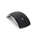 Wireless Arc Mouse USB 2.4G Computer Folding Mouse Foldable Mini Travel Mouse Easy to Carry for Laptop Notebook Desktop Computer