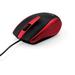 Verbatim Corded Notebook Optical Mouse - Red - Optical - Cable - Red - 1 Pack - USB Type A - Scroll Wheel - 3 Button(s) | Bundle of 10 Each