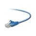 CAT5e Snagless Patch Cable RJ45 Connectors 15 ft Blue