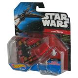 Star Wars The Force Awakens Hot Wheels Poe s X-Wing Fighter Toy - (Open Wings) - (Damaged Packaging)