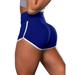 Frontwalk Women Scrunch Butt Shorts Booty Lifting Ruched Hot Shorts High Waist Workout Yoga Running Short Leggings