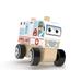 Jdore Ambulance Wooden Stacking Toy