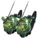 2 PCS Watch Walkie Talkies for Kids Long Range Two-Way Radio Camo Outdoor Army Toys