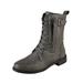 gvdentm Shoes For Women Shoes Boots Heel Boots Zipper Motorcycle Side Boots Boots for Women Riding Boots Wide Calf