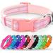 azuza Reflective Dog Collar Super Soft Neoprene Padded Dog Collars with ID Tag Ring for Small Medium Large Dogs