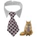 Protoiya Pet Tie Adjustable Pet Formal Tuxedo Costume Necktie Collar Puppy Grooming Ties for Small Dogs and Cats