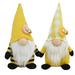 Yaman 2 Pcs Bumble Bee Striped Gnome Scandinavian Tomte Nisse Swedish Honey Bee Elfs Kids Toys