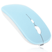 2.4GHz & Bluetooth Rechargeable Mouse for T-Mobile REVVL 4+ Bluetooth Wireless Mouse for Laptop / PC / Mac / iPad pro / Computer / Tablet / Android Sky Blue