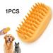 1Packs Silicone Pet Shampoo Brush for Long and Short Hair Medium Large Pets Dogs Cats Dog Hair Products Accessories for Long and Short Hair for Small Pets Dogs Cats