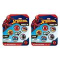 JA-RU Marvel Spiderman Bouncy Balls Superballs Super Hi Bounce 1.2 (2 Packs of 5 Balls) Fidget Balls Small Toys for Kids Prize Premium Giveaways Gift Toy Birthday Supplies W-A-6805-2