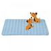 Silicone Pet Feeding Mat Waterproof Raised Edges to Prevent Spills Easy Clean Dogs and Cats Slip Resistant Placemat Tray to Stop Food