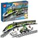 LEGO City Express Passenger Train Set 60337 Remote Controlled Toy Gifts for Kids Boys & Girls with Working Headlights 2 Coaches and 24 Track Pieces