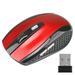 Rinhoo Wireless Gaming Mouse Adjustable DPI 2.4G 6 Buttons Optical Mouse for Laptop Notebook PC Red