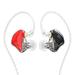 In-Ear Monitors BASN Bmaster Triple Driver HiFi Stereo Noise-Isolating with Enhanced Bass for Musicians Stage/Audio Recording(PRO Red/Black)