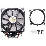 CPU 5 Direct Contact Heatpipes freeze Tower Cooling System CPU Cooling Double Fan with PWM 2 Fans
