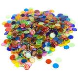 [Pack of 2] - 1000 Pack of Bingo Chips (Mixed) Bulk Set of Markers