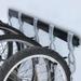 SafeRacks Wall-Mounted Hook Storage for Bike with 5 Bike Hooks 300-pound Capacity