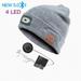 Bluetooth Beanie Hat Mens Gifts V5.0 Unisex Wireless Knitted Cap Winter Warm Hats for Outdoor Sports Running with Stereo Headphone Speaker Unique Christmas Tech Gifts for Men Women
