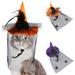 SPRING PARK Pet Hat Feather Decor Decorative Gauze Hats Dog Halloween Costumes Adjustable Cute Topper Headwear Cat Dog Halloween Funny Caps Party Cosplay Costumes Hats for Small Dogs Cats Wearing