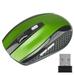 3 Adjustable DPI 2\.4G Wireless Gaming Mouse 6 Buttons Laptop Notebook PC Cordless Optical Game Mice green