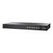 Cisco Small Business Smart SG200-18 - Switch - managed - 16 x 10/100/1000 + 2 x combo Gigabit SFP - desktop rack-mountable