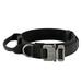 Plutus Pet Tactical Dog Collar Soft Padded Adjustable With Heavy Duty Metal Buckle Military Dog Collar With Control Handle For Medium Large and Extra Large Dogs (L Black)