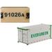 20\ Refrigerated Sea Container EverGreen White Transport Series 1/50 Model by Diecast Masters