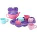 Green Toys Disney Minnie Mouse & Friends Tea Party Set 9 piece set - pretend play motor skills. no bpa phthalates pvc. dishwasher safe 100% recycled plastic