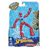 Marvel Spiderman: Bend and Flex Scarlet Spider Kids Toy Action Figure for Boys and Girls with Web Accessory (7â€�)