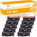 Toner H-Party Compatible Toner Cartridge for Brother TN450 TN-450 TN420 TN-420 for Brother HL-2270DW HL-2280DW MFC-7360N MFC-7860DW DCP-7065DN FAX-2940 IntelliFax-2840 Printer (10 Black)