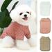 XWQ Pet Costume Dot Pattern Keep Warmth Skin-friendly Fashion Pet Dogs Coat Outfits Pet Accessories