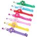 7 Pcs Breakaway Dog Cat Flower Collars with Bells Dogs Necklace Pet Adjustable Strap Puppy Safety Buckle Small Cats Handmade Bling Rhinestone Collar with Bell Dog Harnesses Leashes Costume Accessory