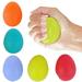 Windfall Hand Exercise Balls 3Pcs Silicone Hand Grip Strength Trainer Stress Relief Therapy Squeeze Ball for Adults and Kids PT Arthritis Pain Relief Workout Set