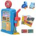 LAFGUR Pretend Play Toy Gas Station Playset Multifunctional With Light And Music For Holiday Gifts For Birthday Gifts For Kids