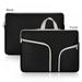 For MacBook 13.3-14 Inch Laptop Sleeve Case Carry Bag Universal Laptop Bag For MacBook Samsung Chromebook HP Acer Lenovo Black
