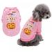 Halloween Dog Clothes for Small Dogs Soft Pet Dog Sweater Clothing for Dog Winter Chihuahua Clothes Classic Pet Outfit Accessories