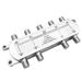 Satellite 8-Way Coaxial Cable Splitter Antenna System High Speed Internet Network Good Performance Splitter F Type Plug