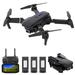 moobady LS-E525 RC Drone with Camera 4K Camera WiFi FPV Drone Headless Mode Altitude Hold Gesture Photo Video Track Flight 3D Filp RC Qudcopter