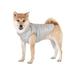 Baywell Windproof Dog Winter Jacket Waterproof Dog Coat Warm Dog Vest Cold Weather Pet Apparel for Small Medium Large Dogs Gray 5.5-8.8lbs